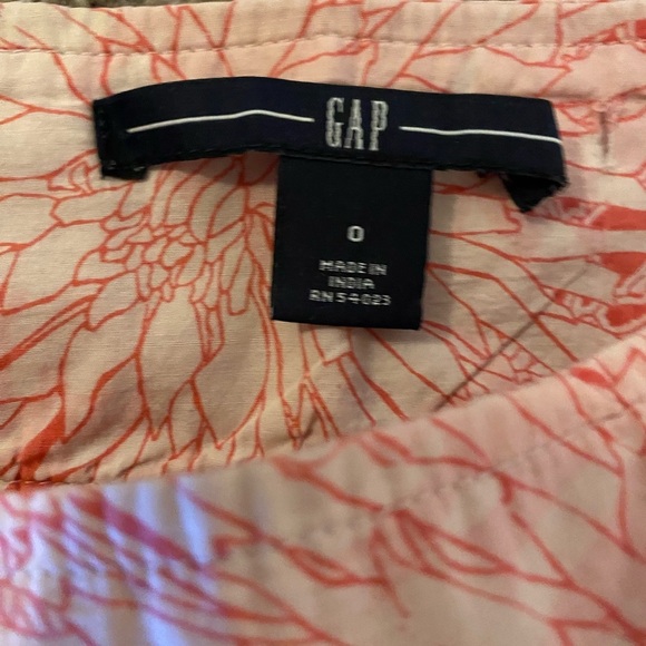 Gap pink floral ruffled flowy skirt - Picture 5 of 6